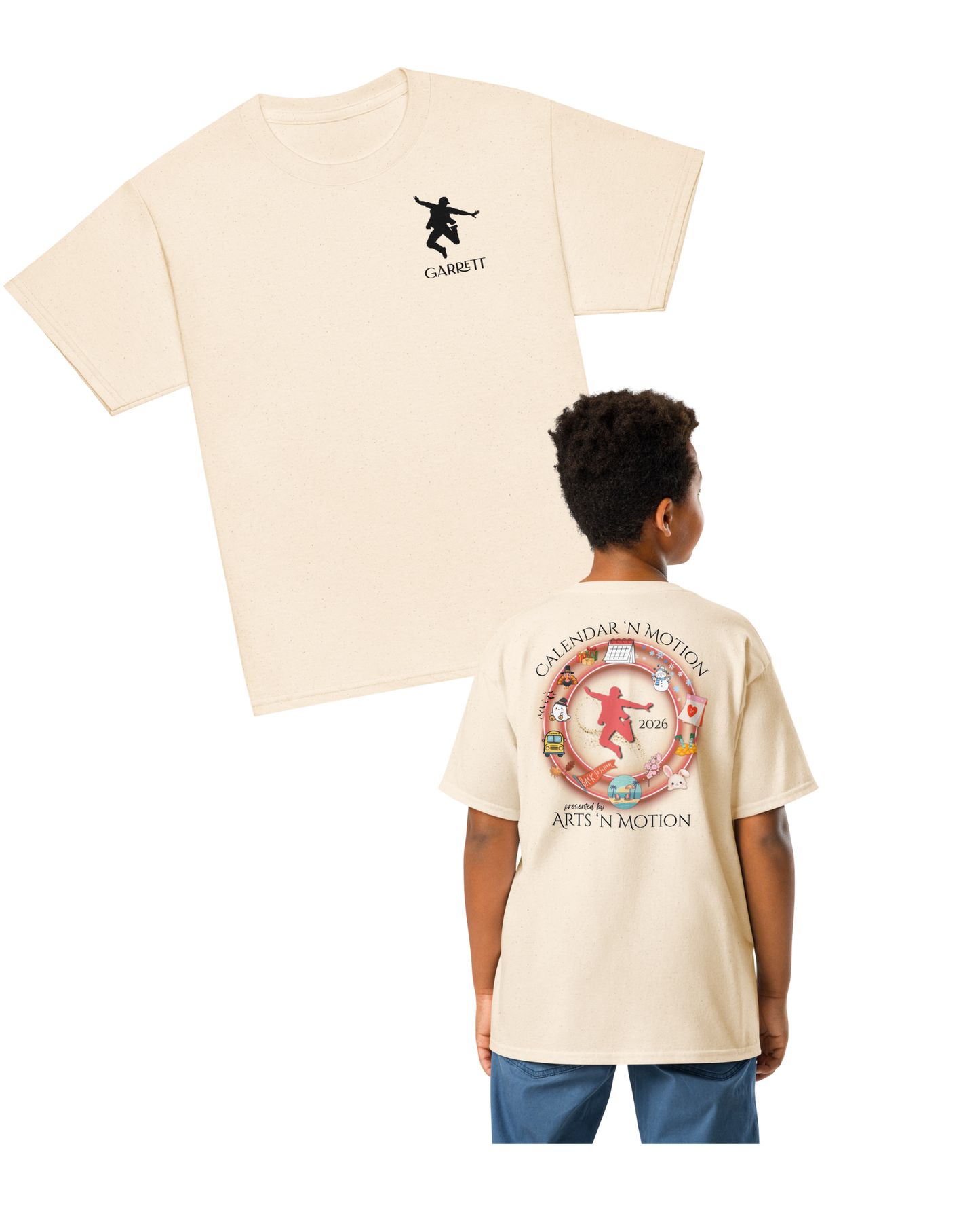 Calendar 'n Motion Recital Shirts 2026