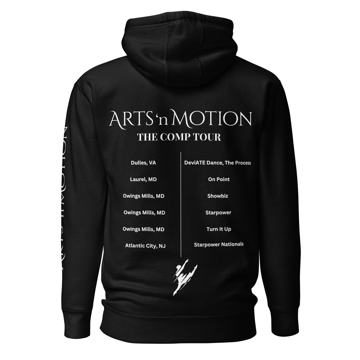 Arts ’n Motion Custom Comp Tour Apparel – 2026