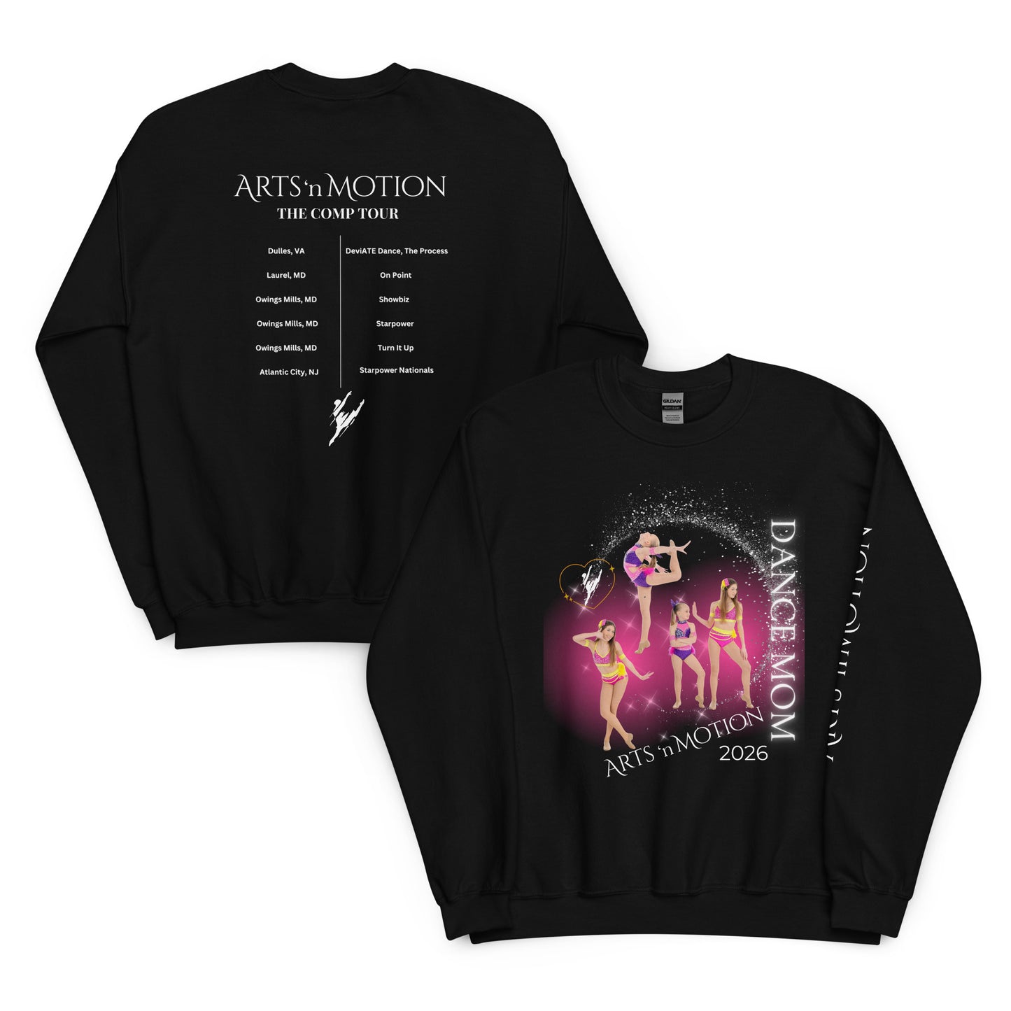 Arts ’n Motion Custom Comp Tour Apparel – 2026