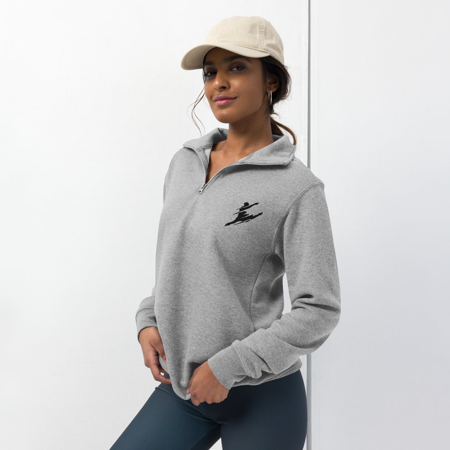 AnM Unisex Fleece Half Zip Pullover