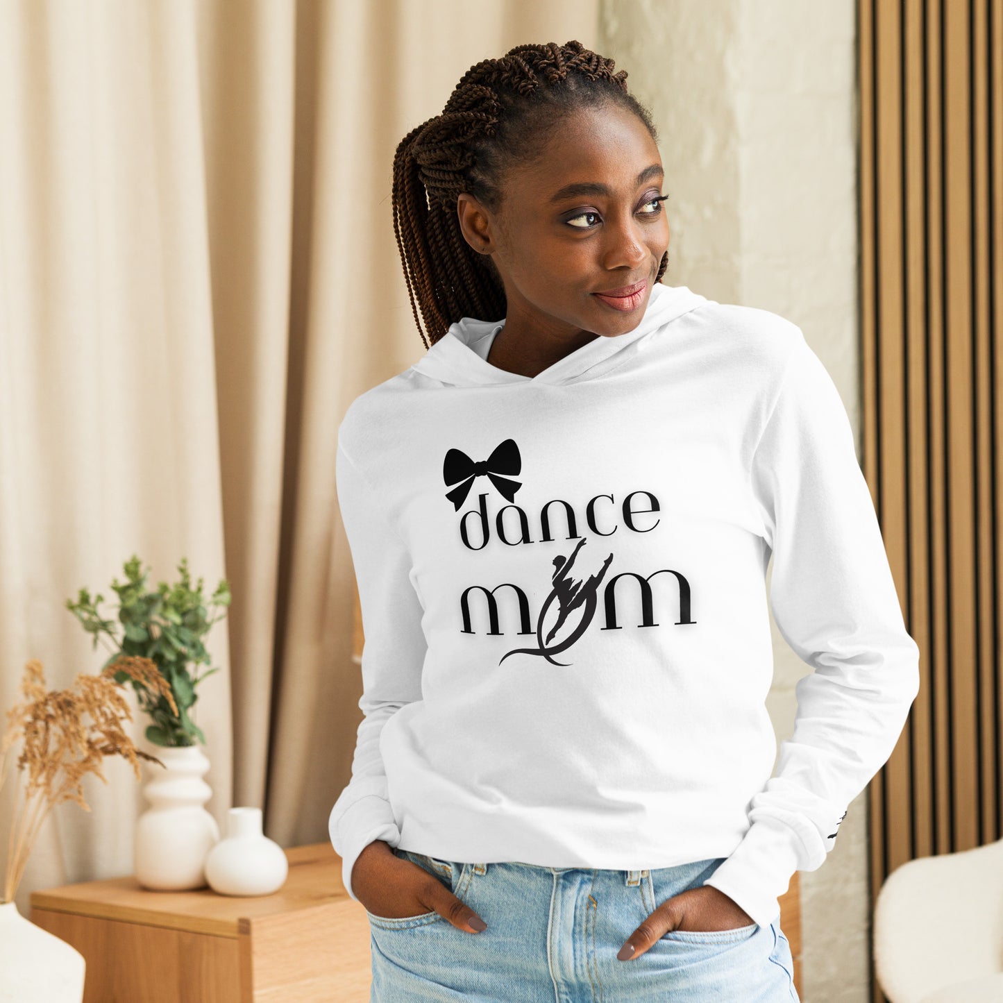 Dance Mom Hooded Long Sleeve Tee