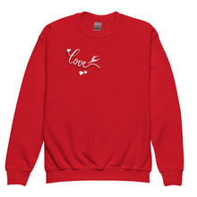 Load image into Gallery viewer, Valentine My heARTS &#39;n Motion Sweatshirt (YOUTH)
